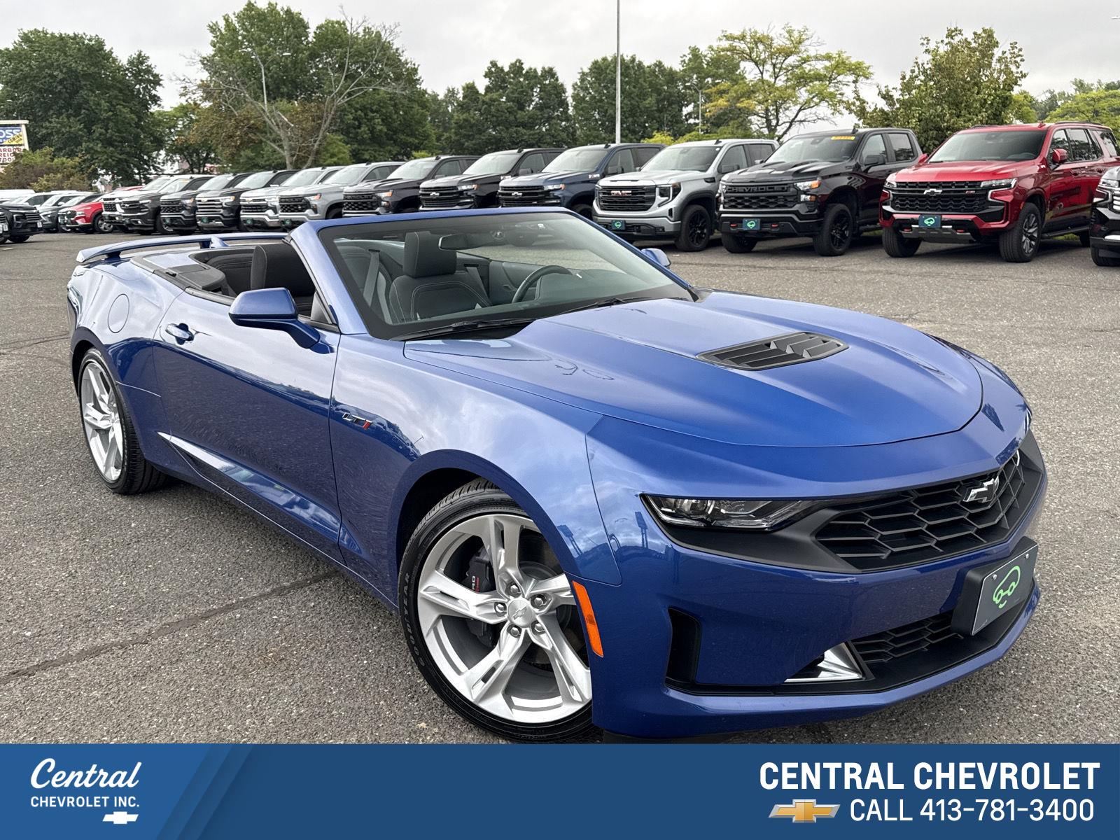 Sharkskin Metallic 2024 Chevrolet Camaro Convertible Rear-Wheel Drive Automatic