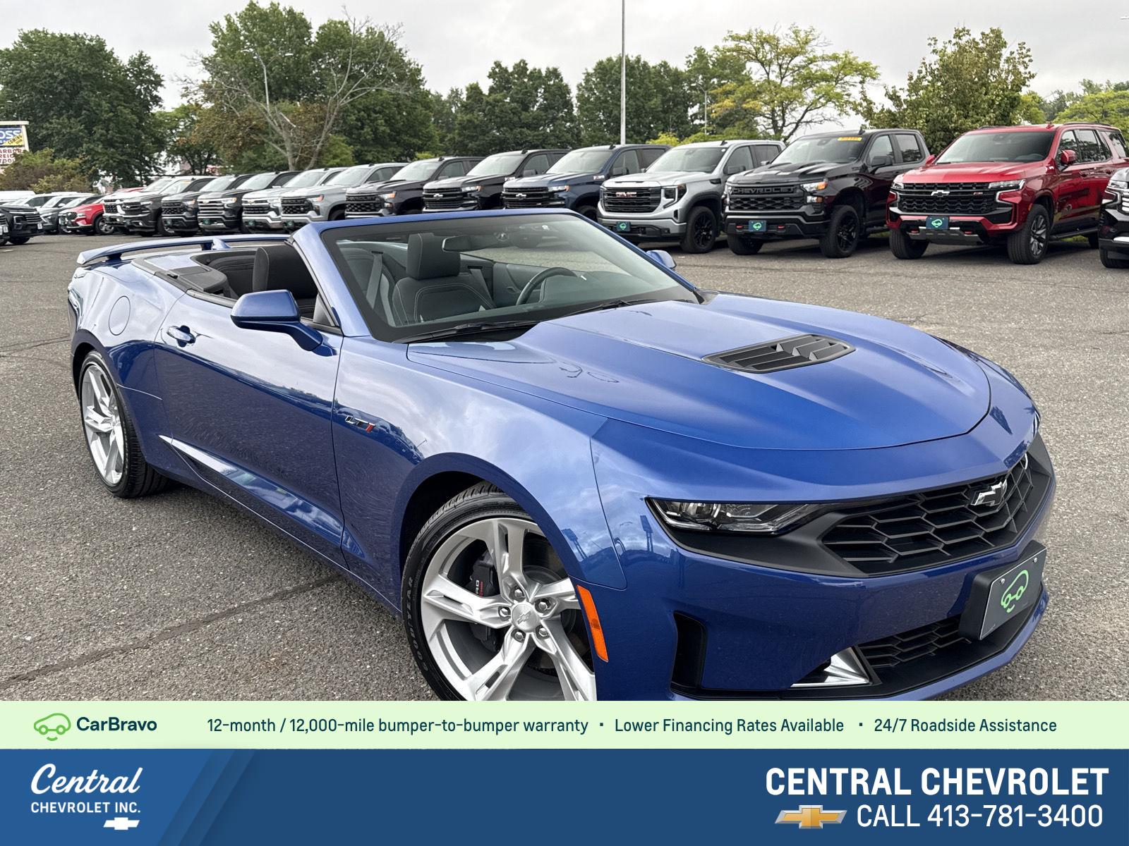 Sharkskin Metallic 2024 Chevrolet Camaro Convertible Rear-Wheel Drive Automatic