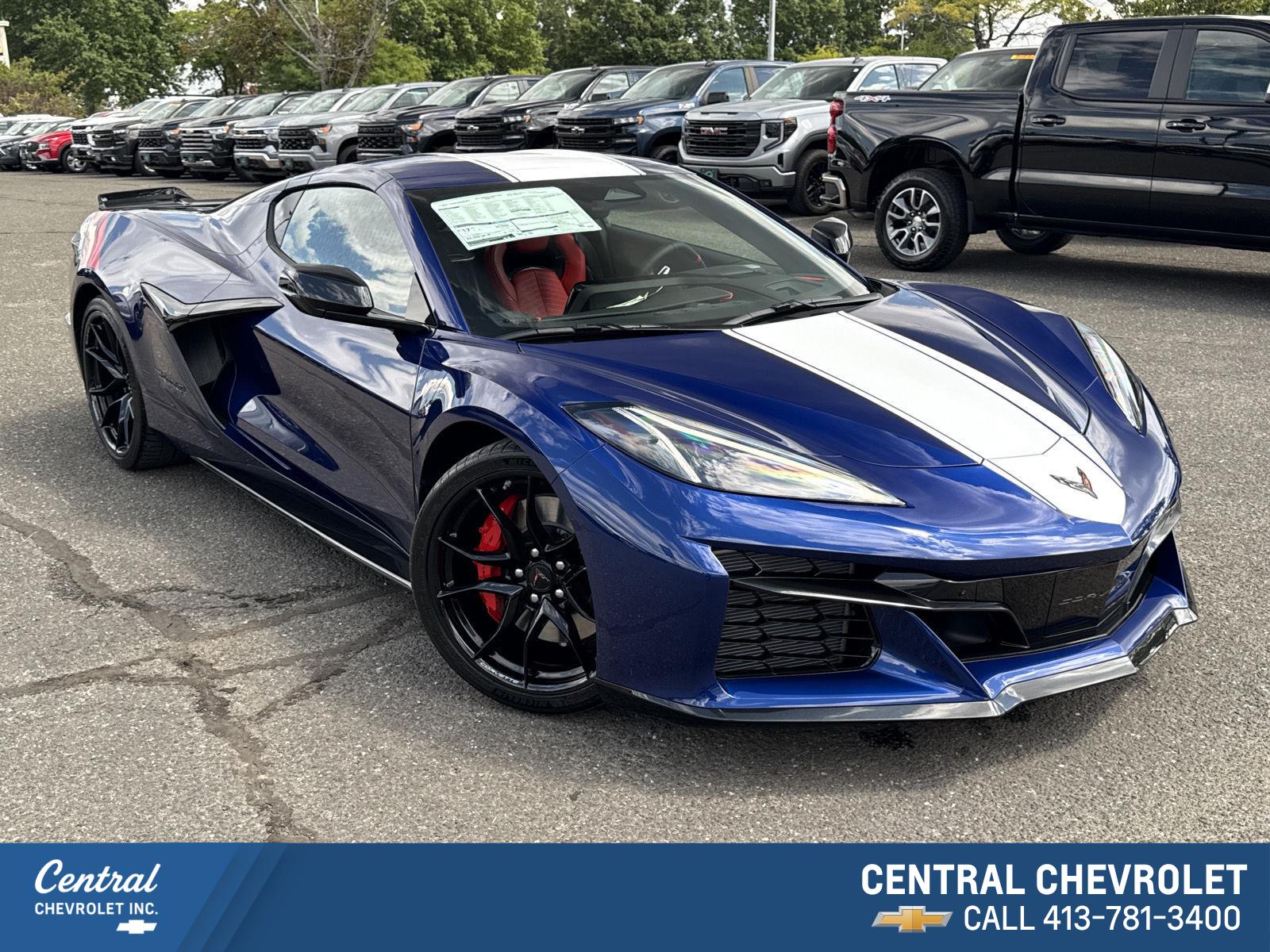 Admiral Blue Metallic 2027 Chevrolet Corvette Coupe Rear-Wheel Drive 8-Speed Dual Clutch