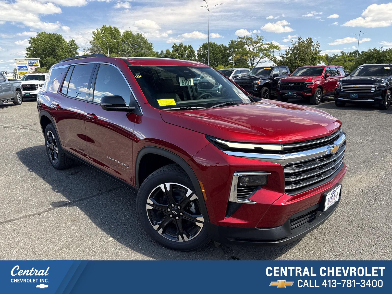 Radiant Red Tintcoat 2027 Chevrolet Traverse SUV / Crossover Four-Wheel Drive 8-Speed Automatic
