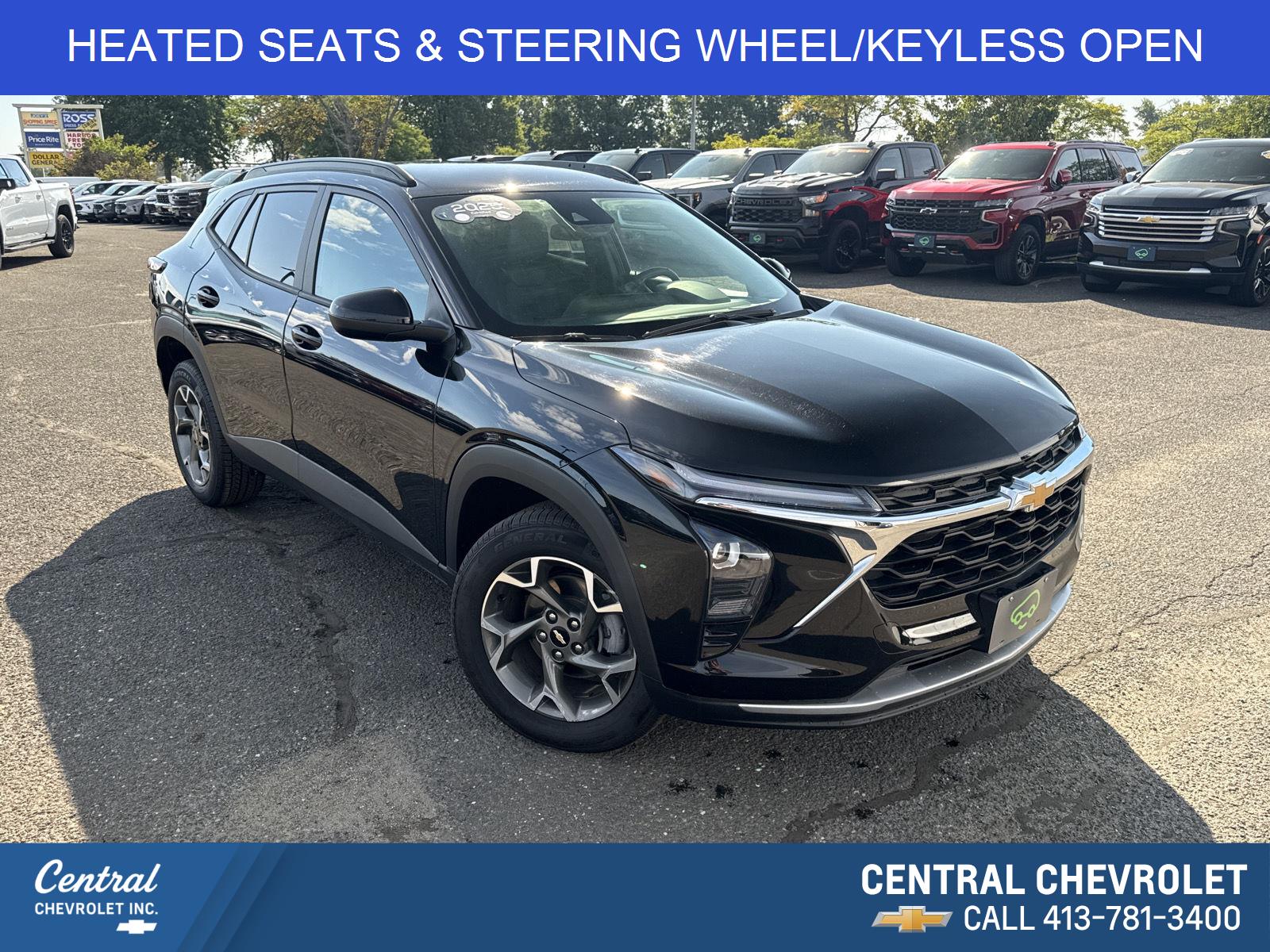 Mosaic Black Metallic 2025 Chevrolet Trax SUV / Crossover Front-Wheel Drive Automatic