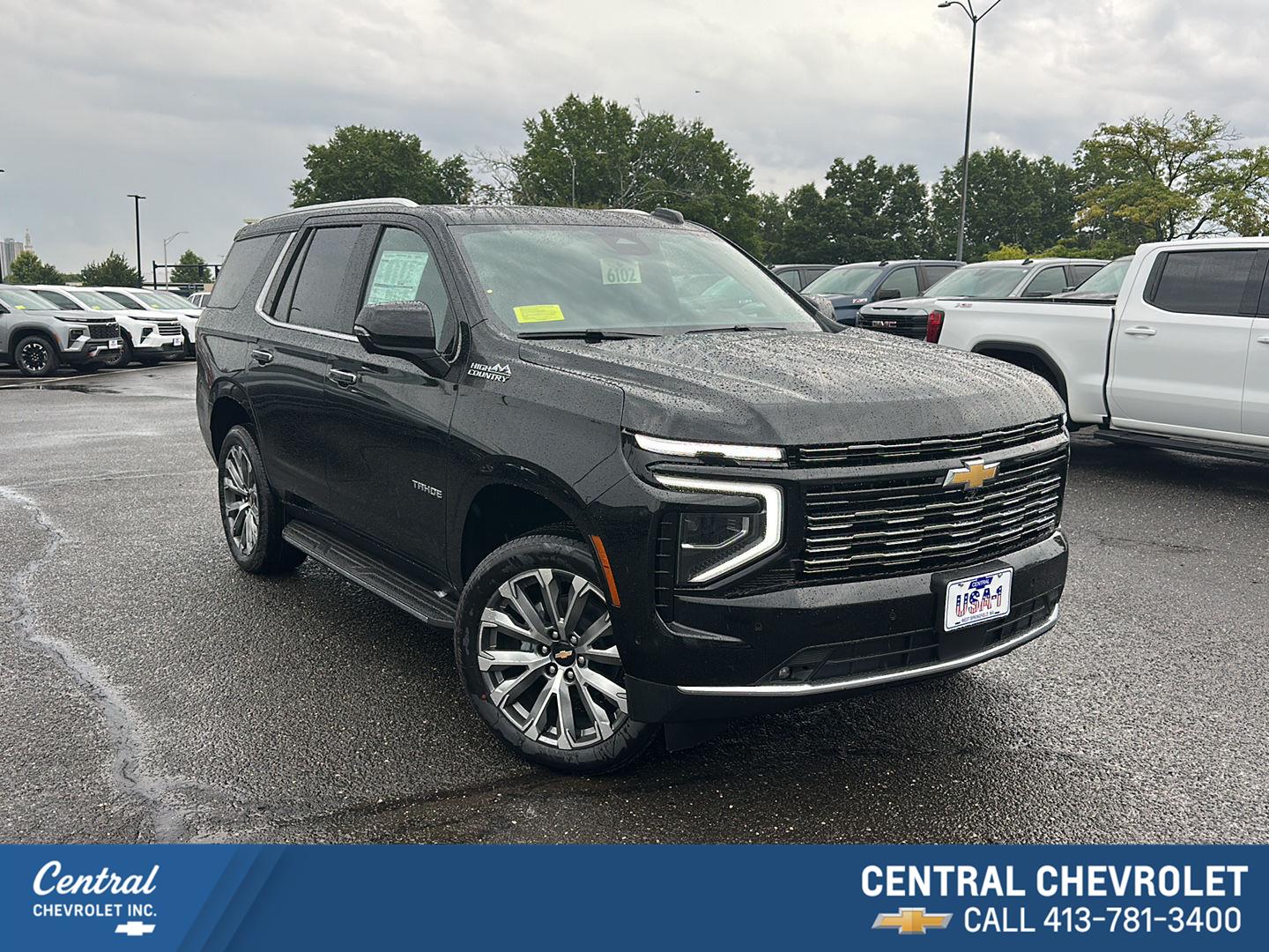Black 2026 Chevrolet Tahoe SUV / Crossover Four-Wheel Drive Automatic