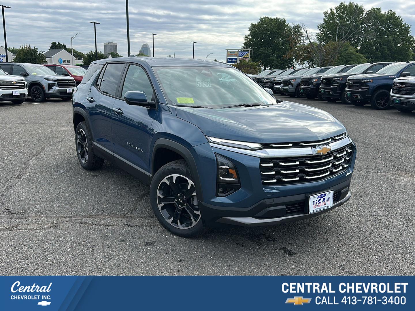 Lakeshore Blue Metallic 2026 Chevrolet Equinox SUV / Crossover Four-Wheel Drive 8-Speed Automatic