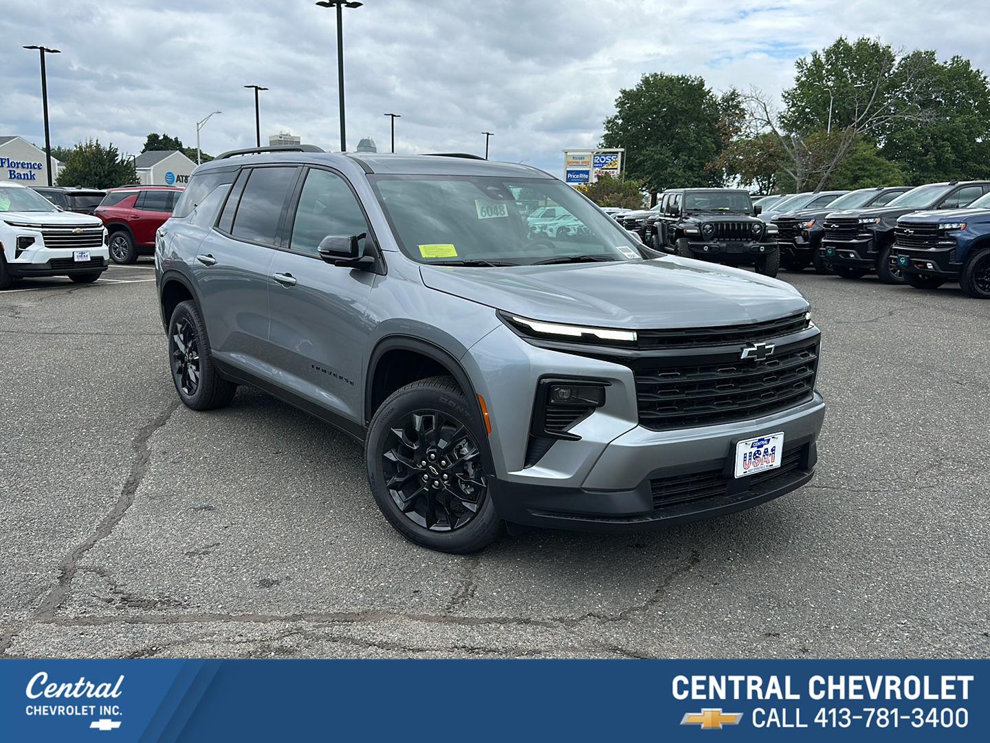 Sterling Gray Metallic 2026 Chevrolet Traverse SUV / Crossover Four-Wheel Drive Automatic