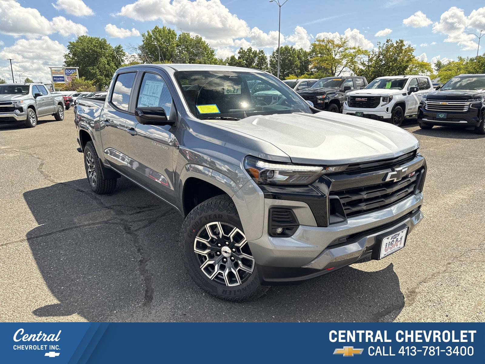 Sterling Gray Metallic 2026 Chevrolet Colorado Pickup Truck Four-Wheel Drive 8-Speed Automatic