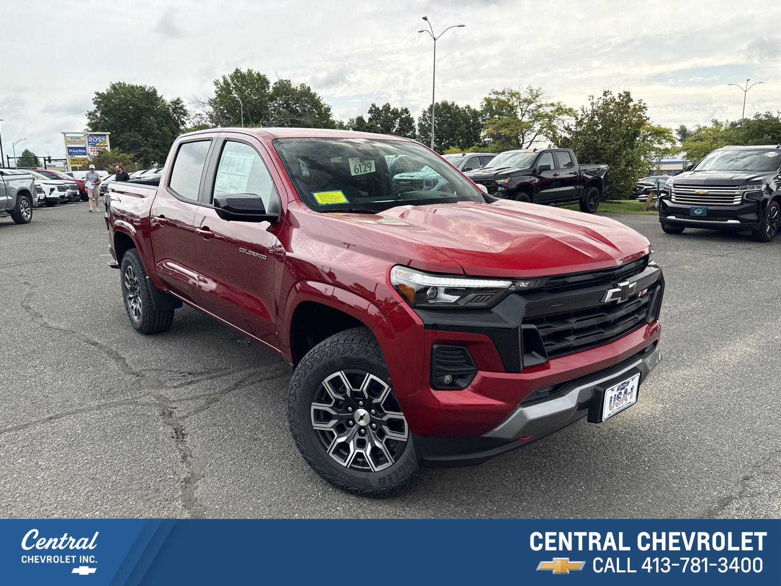 Radiant Red Tintcoat 2026 Chevrolet Colorado Pickup Truck Four-Wheel Drive 8-Speed Automatic