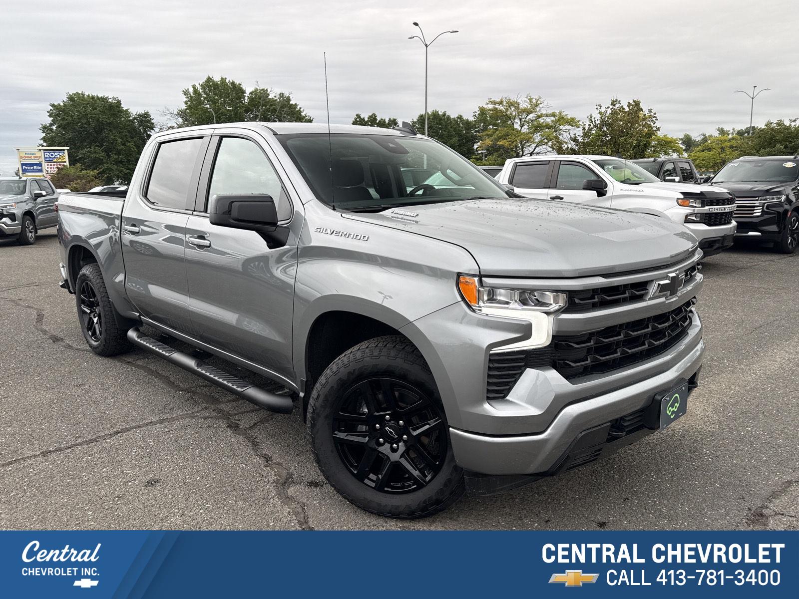 Sterling Gray Metallic 2026 Chevrolet Silverado 1500 Pickup Truck Four-Wheel Drive 8-Speed Automatic