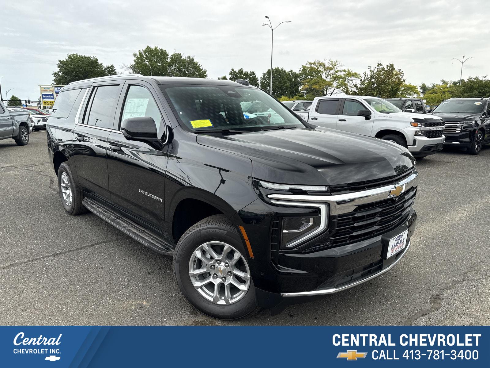 Black 2026 Chevrolet Suburban SUV / Crossover Four-Wheel Drive Automatic