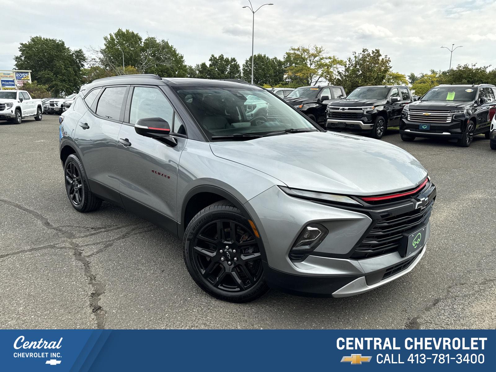 Sterling Gray Metallic 2024 Chevrolet Blazer SUV / Crossover All-Wheel Drive 9-Speed Automatic