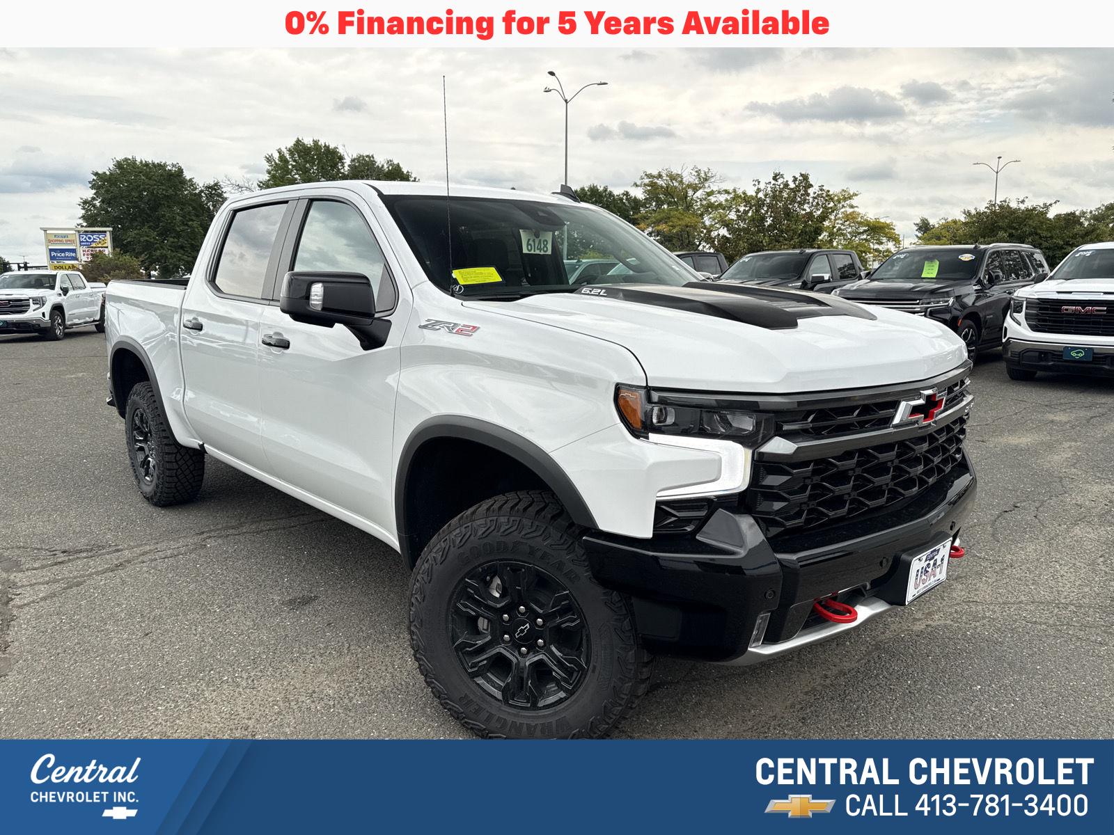 Summit White 2026 Chevrolet Silverado 1500 Pickup Truck Four-Wheel Drive Automatic