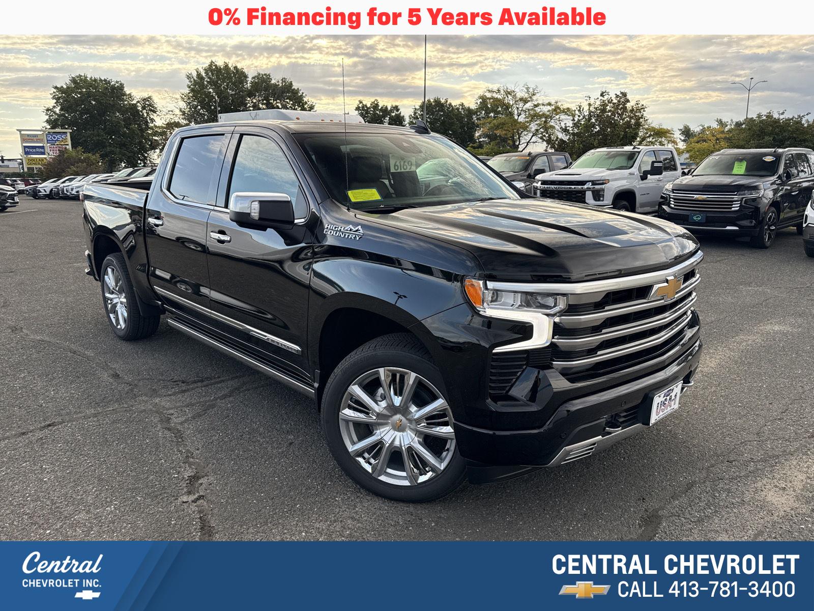 Black 2026 Chevrolet Silverado 1500 Pickup Truck Four-Wheel Drive Automatic
