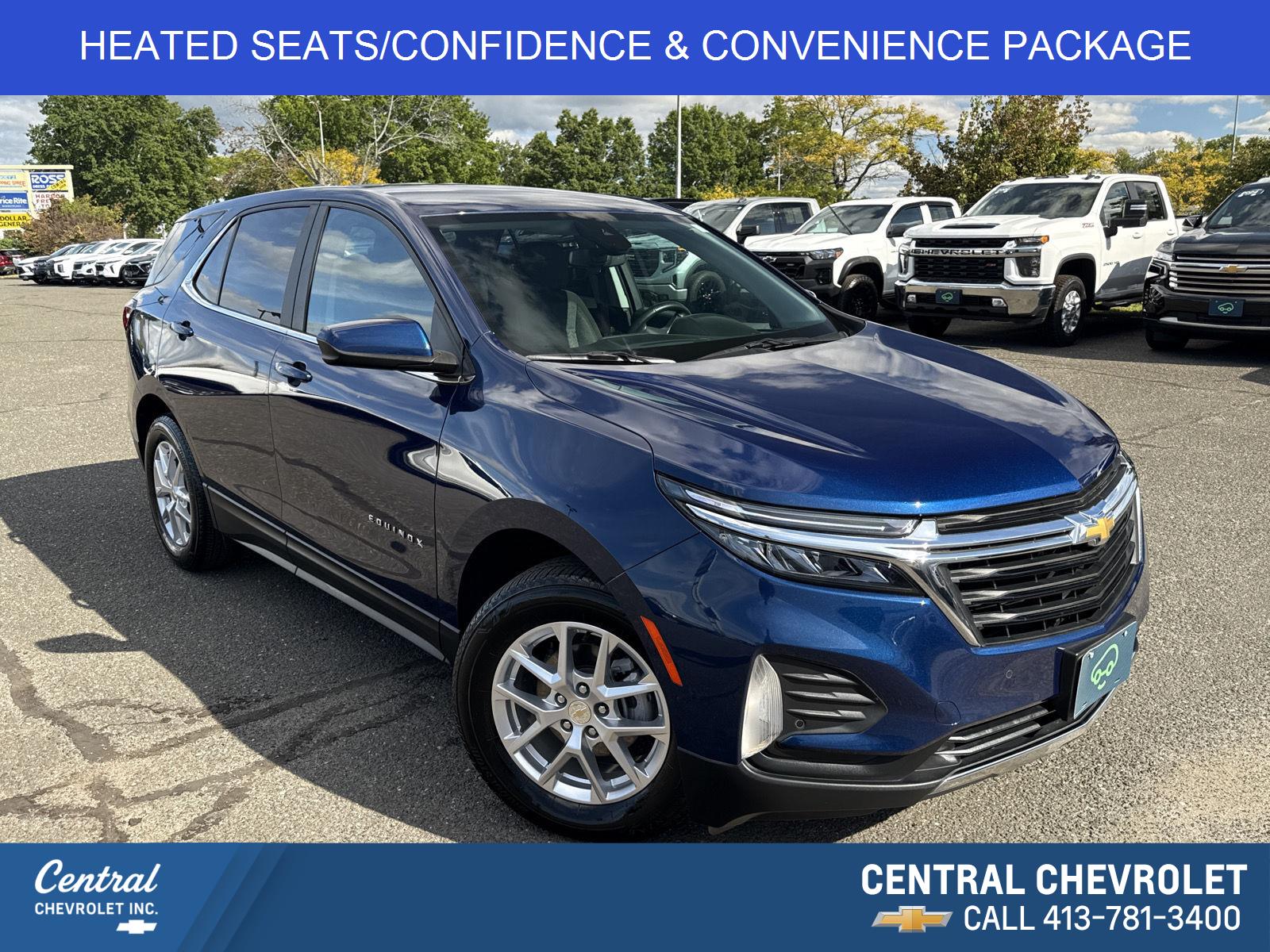 Blue Glow Metallic 2023 Chevrolet Equinox SUV / Crossover Four-Wheel Drive 6-Speed Automatic Overdrive