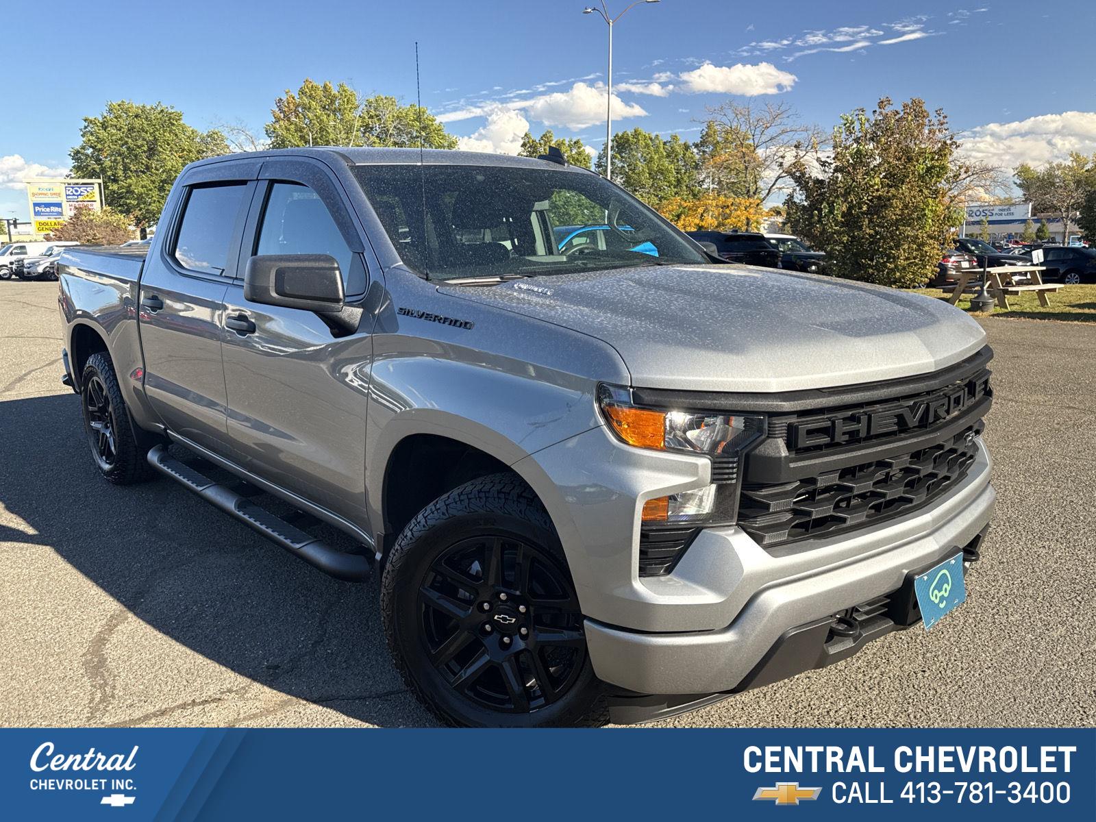 Sterling Gray Metallic 2024 Chevrolet Silverado 1500 Pickup Truck Four-Wheel Drive 8-Speed Automatic