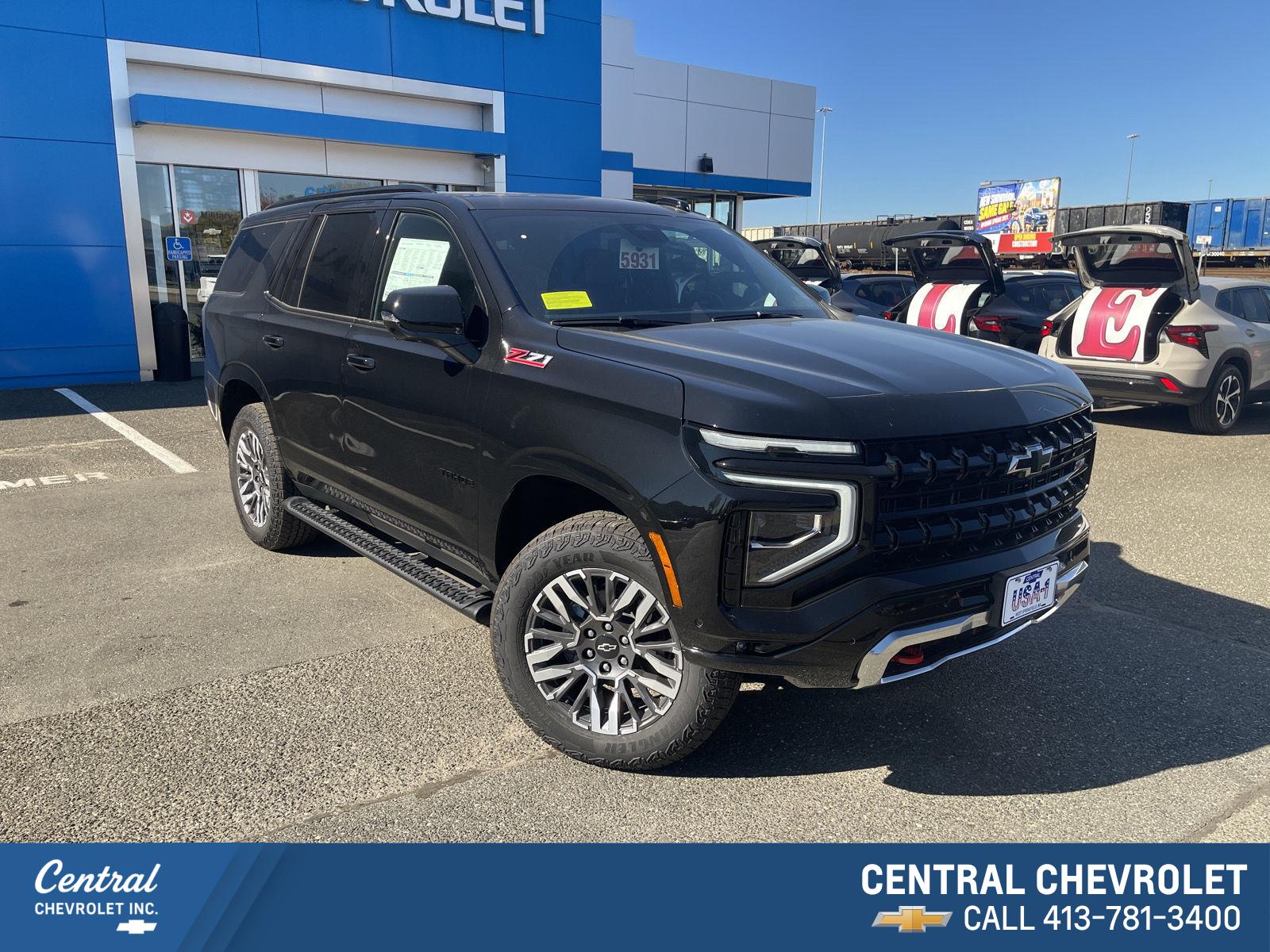 Black 2026 Chevrolet Tahoe SUV / Crossover Four-Wheel Drive Automatic
