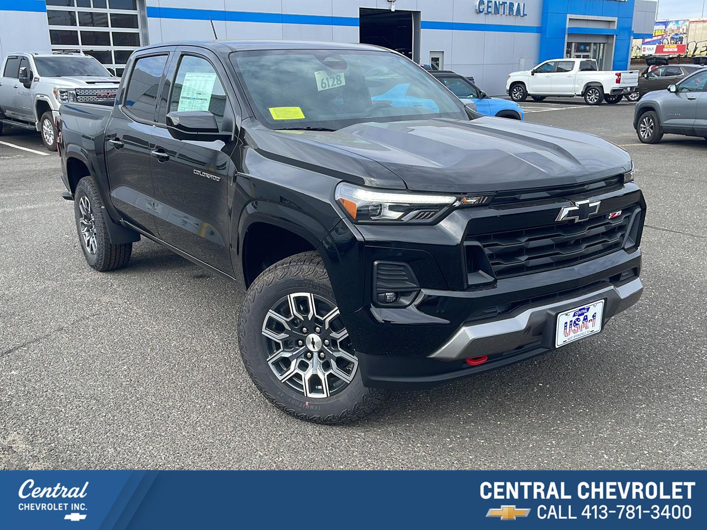 Black 2026 Chevrolet Colorado Pickup Truck Four-Wheel Drive 8-Speed Automatic