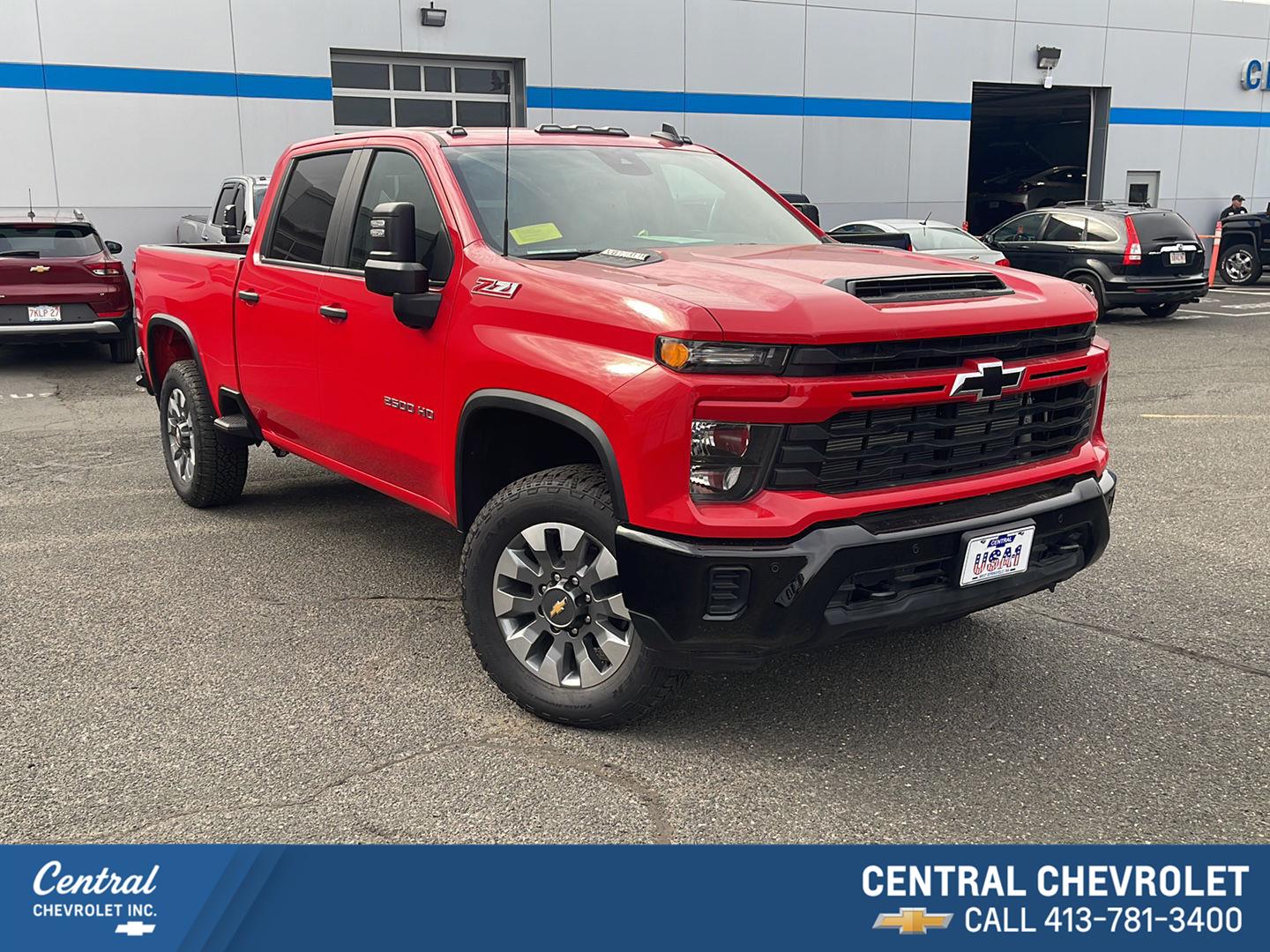 Red Hot 2026 Chevrolet Silverado 2500HD Pickup Truck Four-Wheel Drive Automatic