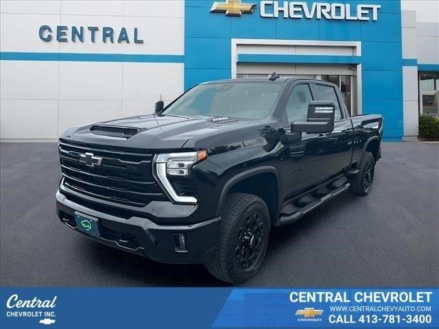Black 2024 Chevrolet Silverado 2500HD Pickup Truck Four-Wheel Drive Automatic