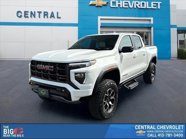 Summit White 2023 GMC Canyon Pickup Truck Four-Wheel Drive Automatic