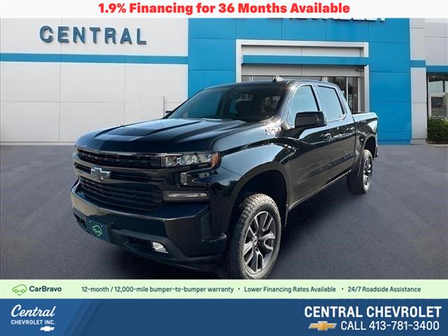 Black 2020 Chevrolet Silverado 1500 Pickup Truck Four-Wheel Drive 8-Speed Automatic