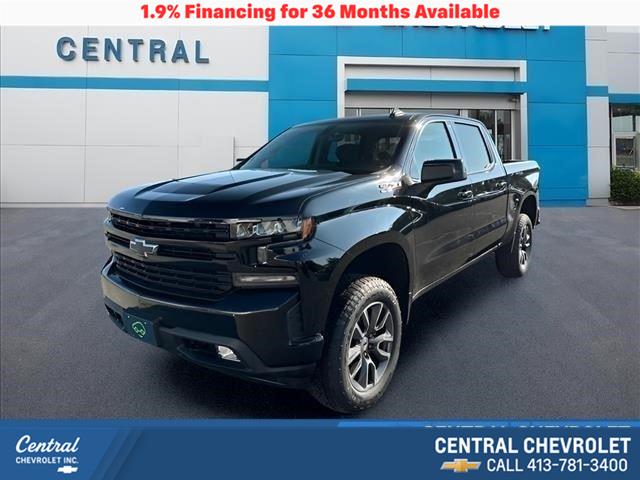 Black 2020 Chevrolet Silverado 1500 Pickup Truck Four-Wheel Drive 8-Speed Automatic