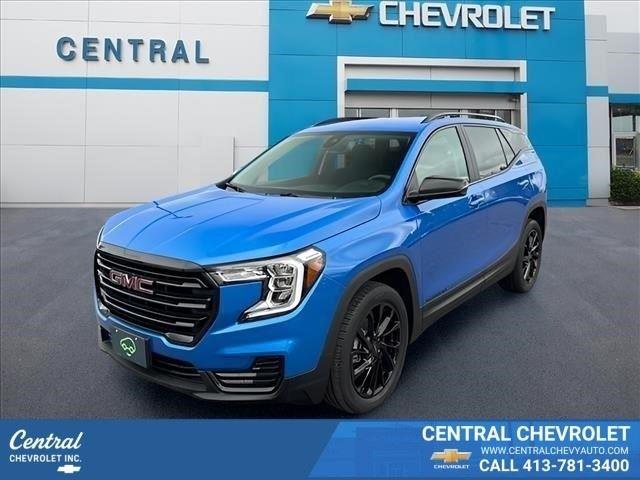 Riptide Metallic 2024 GMC Terrain SUV / Crossover All-Wheel Drive Automatic