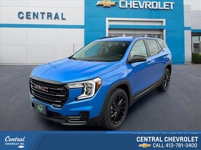 Riptide Metallic 2024 GMC Terrain SUV / Crossover All-Wheel Drive Automatic