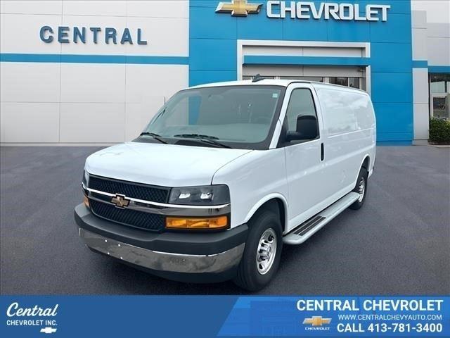 Summit White 2025 Chevrolet Express Cargo Van Rear-Wheel Drive Automatic