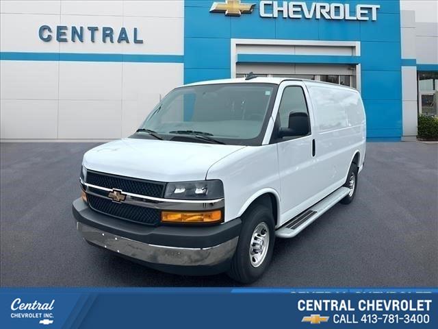Summit White 2025 Chevrolet Express Cargo Van Rear-Wheel Drive Automatic