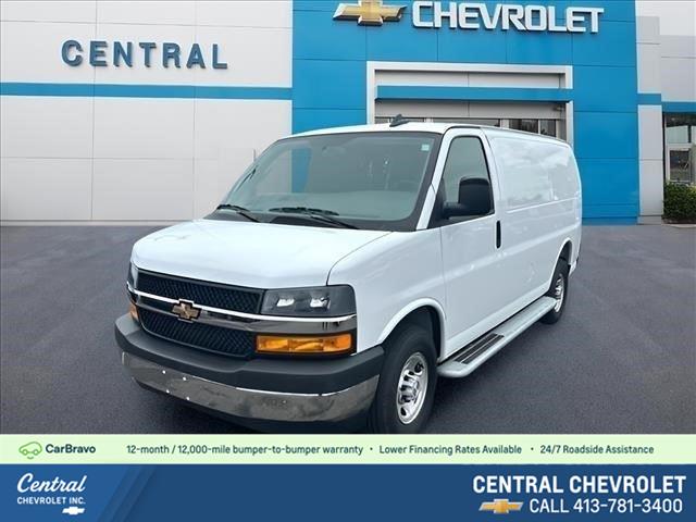 Summit White 2025 Chevrolet Express Cargo Van Rear-Wheel Drive Automatic