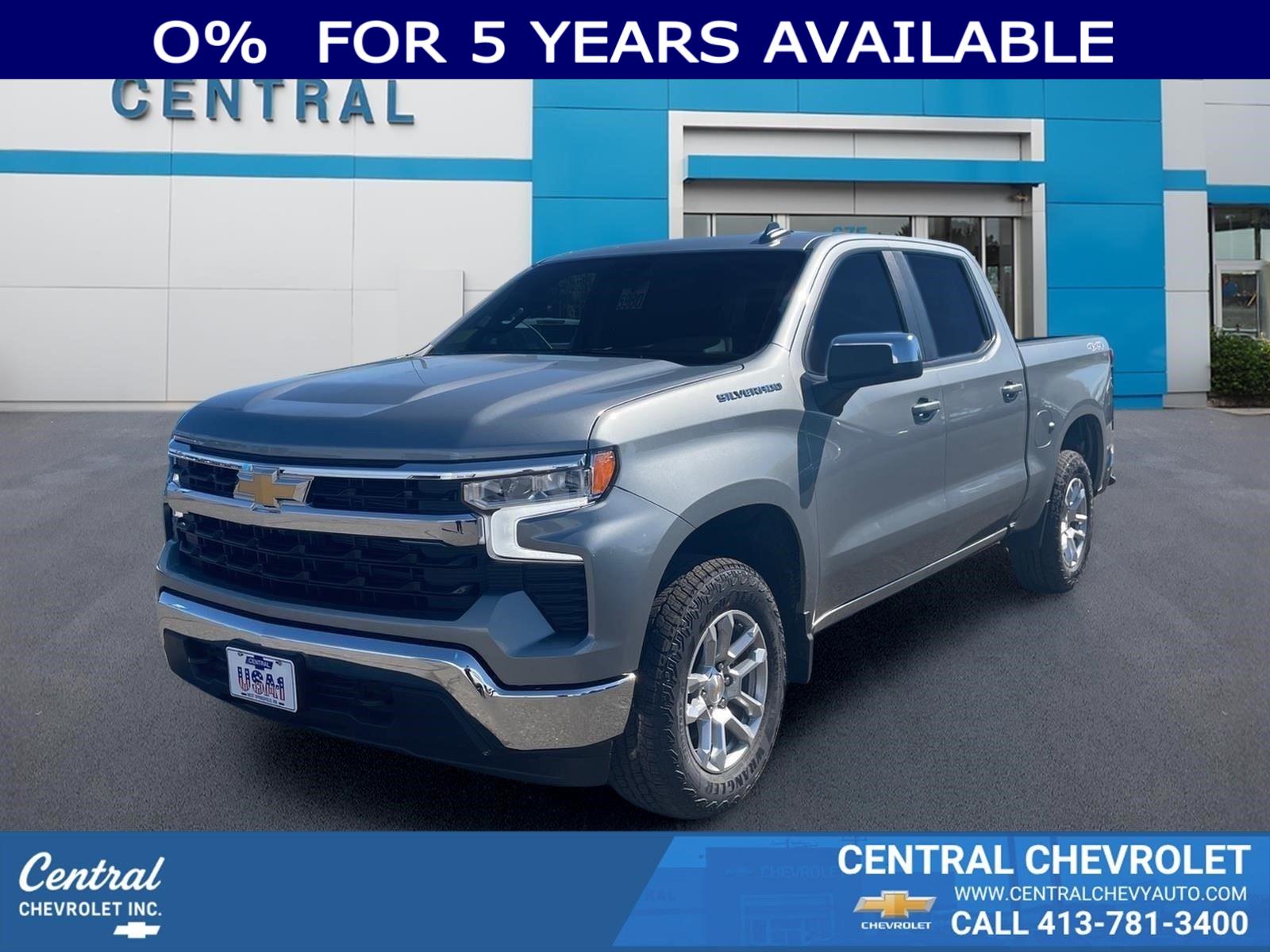 Sterling Gray Metallic 2026 Chevrolet Silverado 1500 Pickup Truck Four-Wheel Drive Automatic