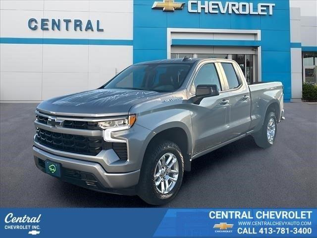 Sterling Gray Metallic 2023 Chevrolet Silverado 1500 Pickup Truck Four-Wheel Drive Automatic