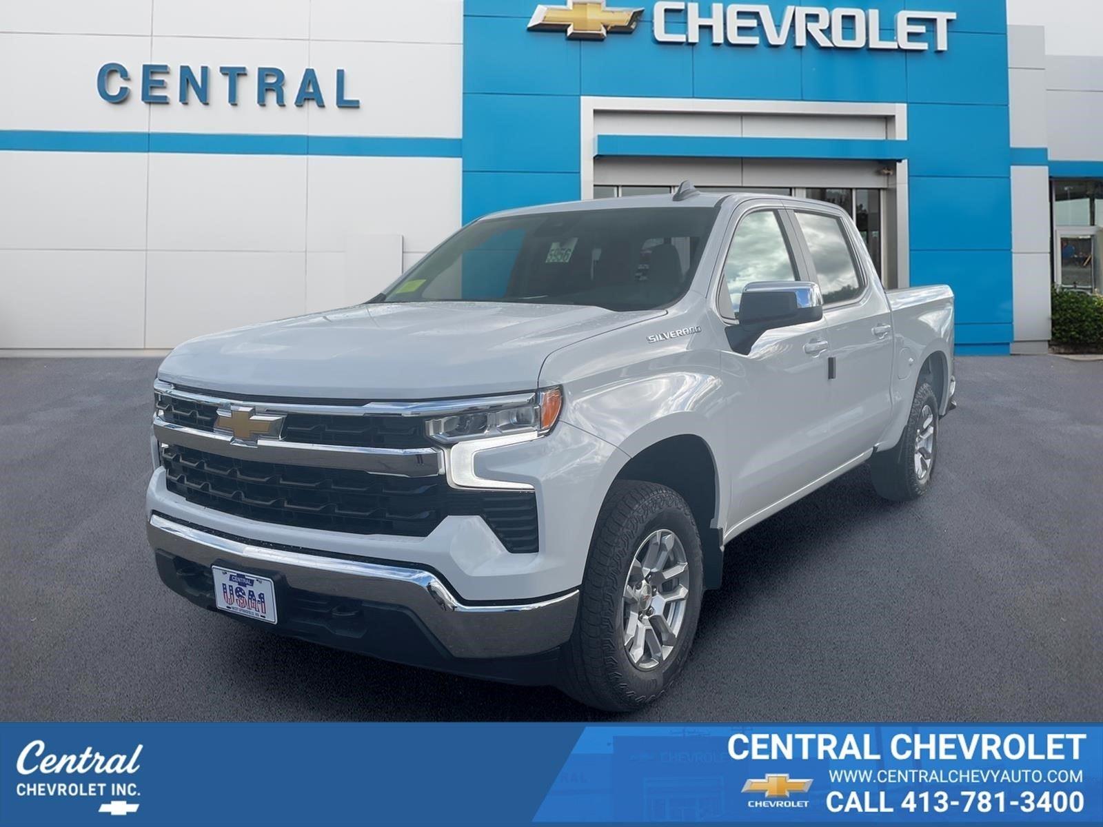 Summit White 2026 Chevrolet Silverado 1500 Pickup Truck Four-Wheel Drive Automatic