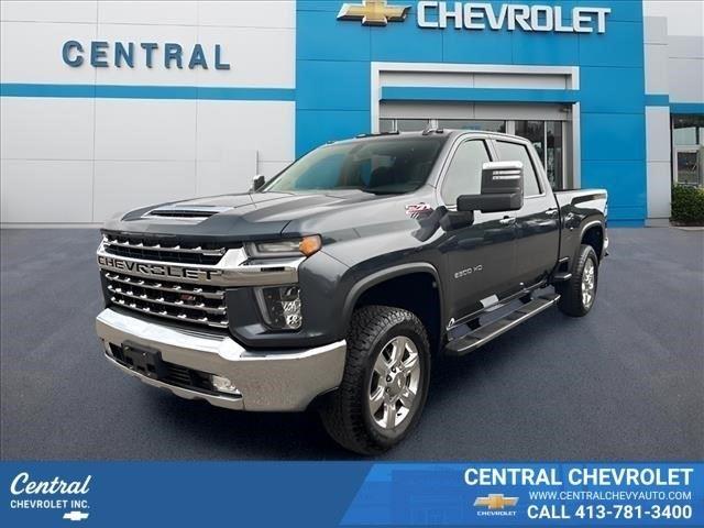 Shadow Gray Metallic 2020 Chevrolet Silverado 2500HD Pickup Truck Four-Wheel Drive Automatic