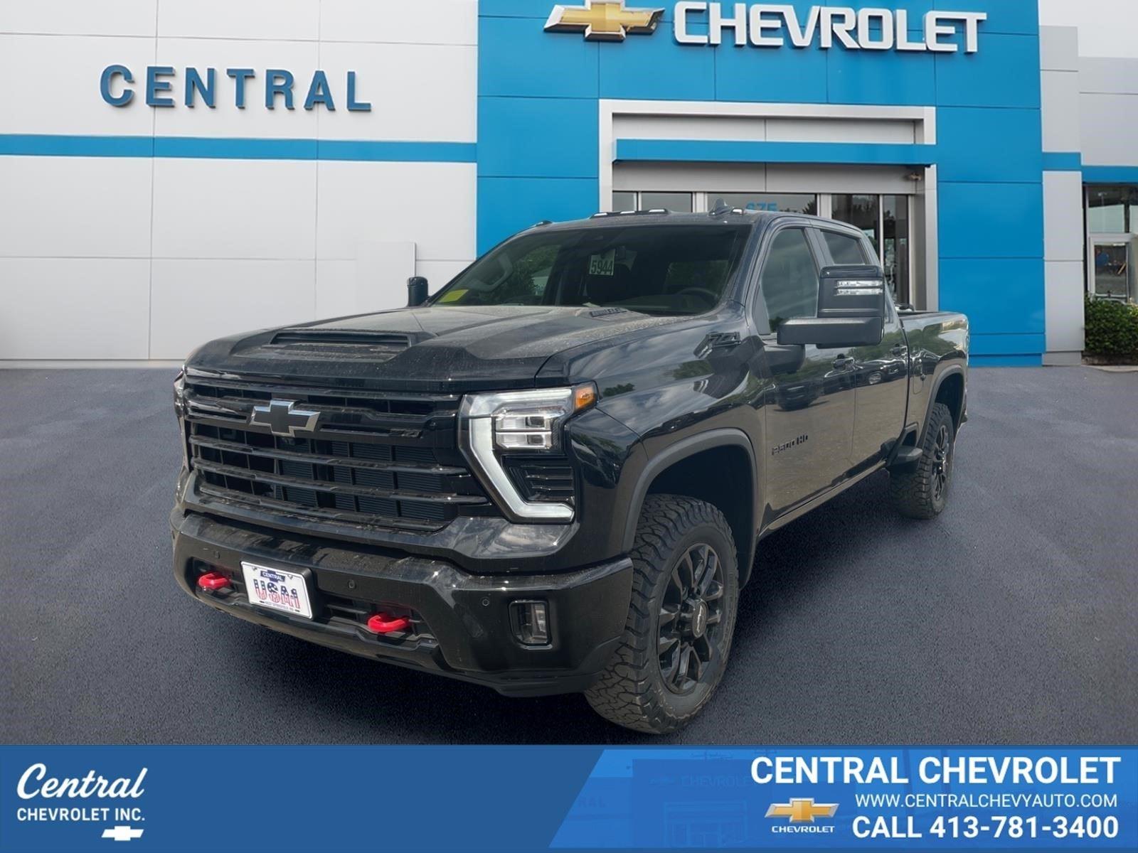 Black 2026 Chevrolet Silverado 2500HD Pickup Truck Four-Wheel Drive Automatic