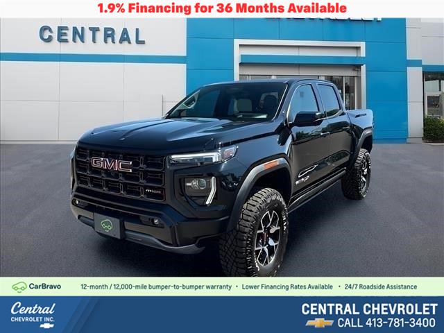 Onyx Black 2023 GMC Canyon Pickup Truck Four-Wheel Drive 8-Speed Automatic