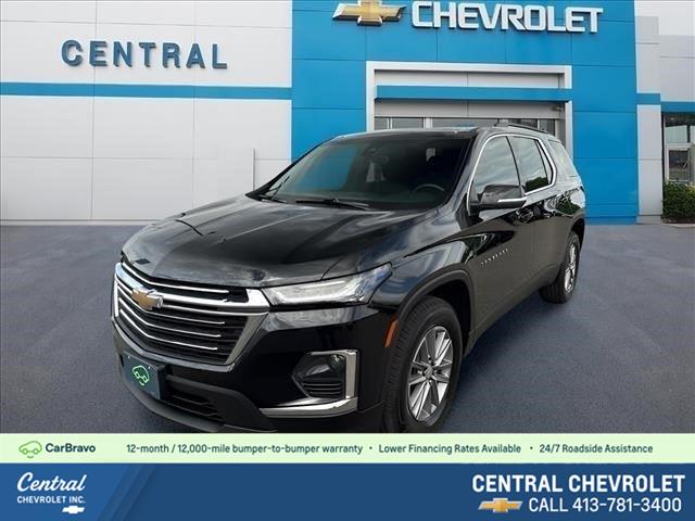 Mosaic Black Metallic 2023 Chevrolet Traverse SUV / Crossover Four-Wheel Drive Automatic