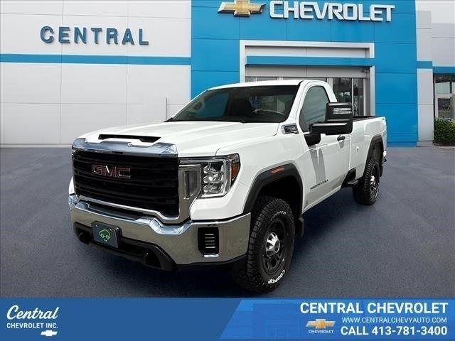 Summit White 2021 GMC Sierra 3500HD Pickup Truck Four-Wheel Drive Automatic