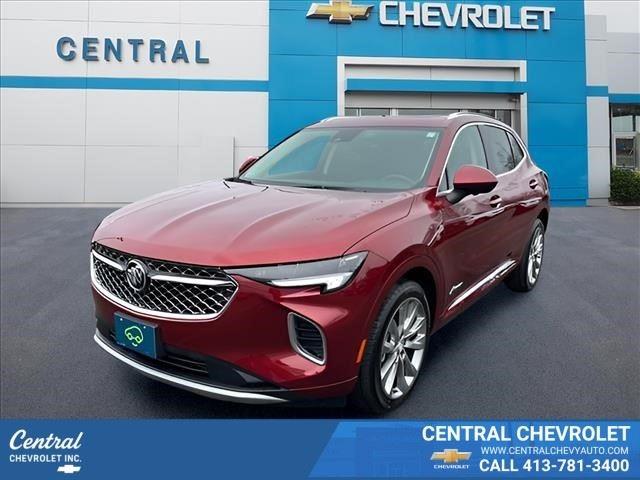 Cinnabar Metallic 2023 Buick Envision SUV / Crossover All-Wheel Drive Automatic