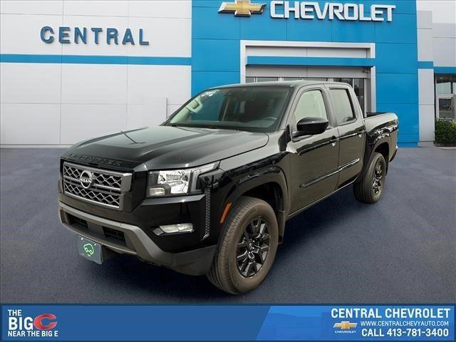 Super Black 2023 Nissan Frontier Pickup Truck Four-Wheel Drive
