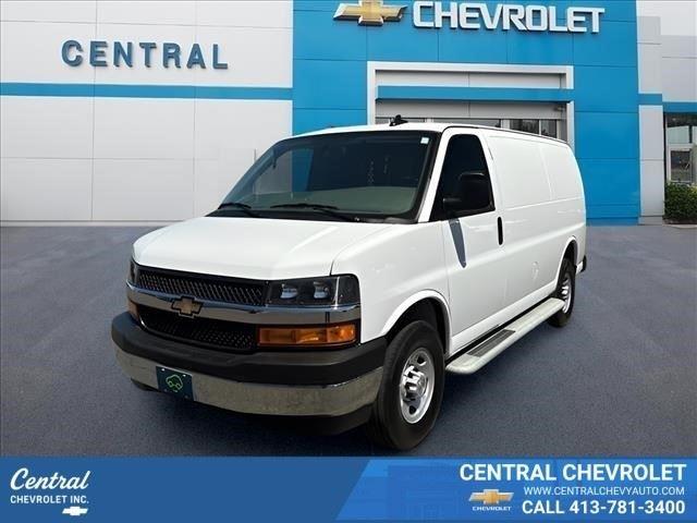 Summit White 2024 Chevrolet Express Cargo Van Rear-Wheel Drive Automatic