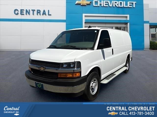 Summit White 2024 Chevrolet Express Cargo Van Rear-Wheel Drive Automatic