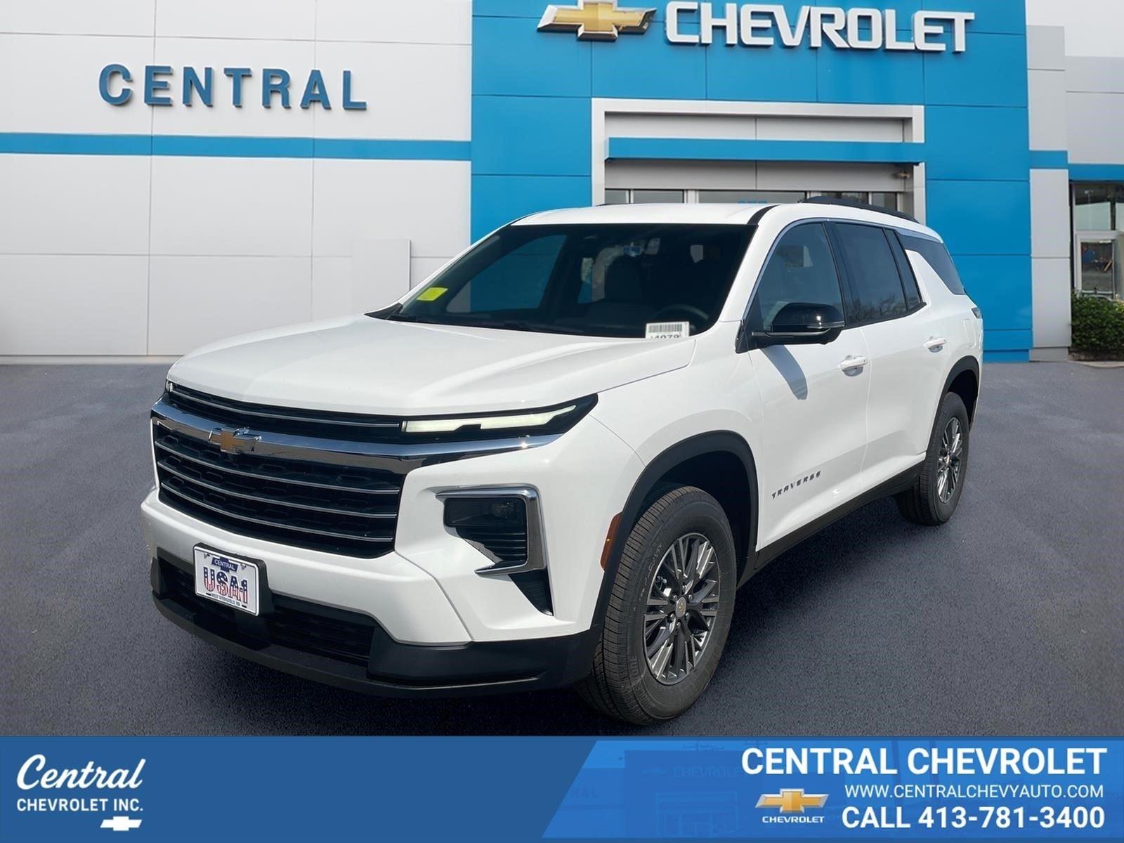 Summit White 2026 Chevrolet Traverse SUV / Crossover Four-Wheel Drive Automatic