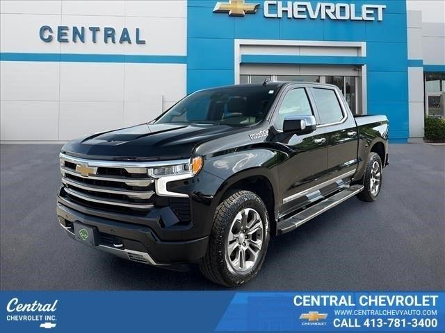 Black 2023 Chevrolet Silverado 1500 Pickup Truck Four-Wheel Drive Automatic