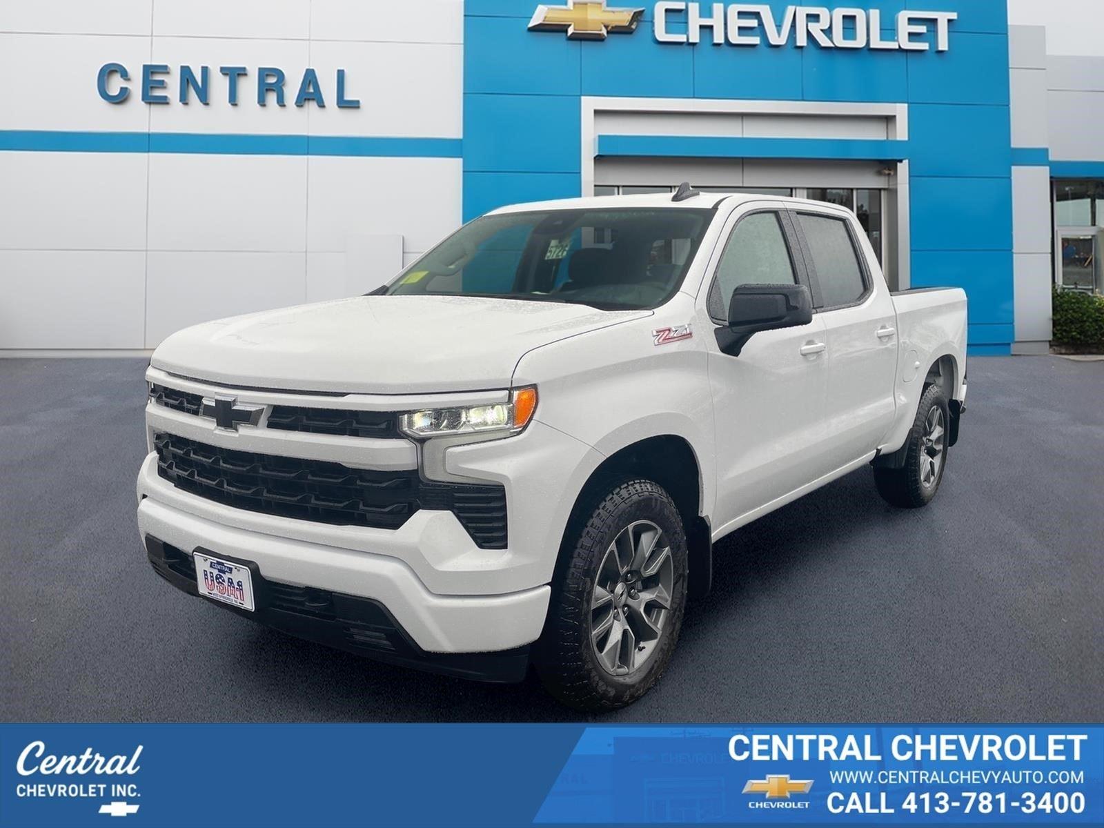 Summit White 2026 Chevrolet Silverado 1500 Pickup Truck Four-Wheel Drive Automatic