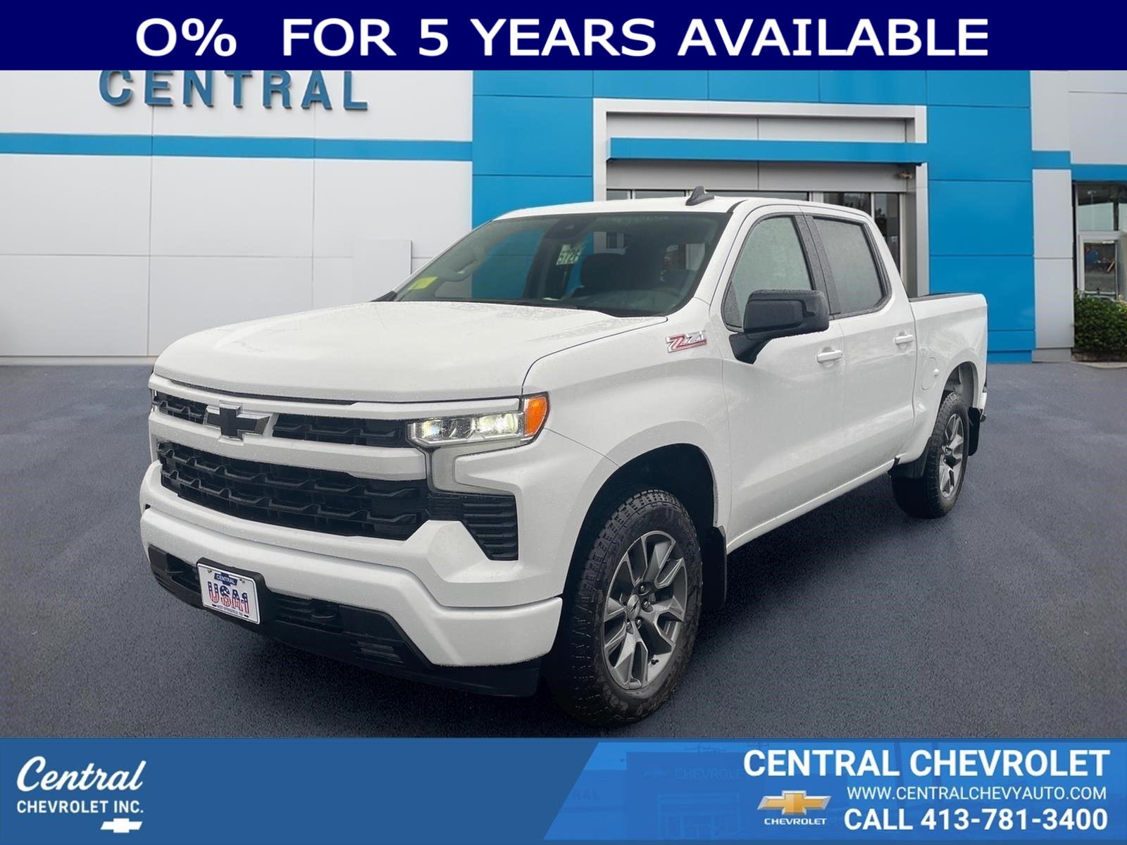 Summit White 2026 Chevrolet Silverado 1500 Pickup Truck Four-Wheel Drive Automatic