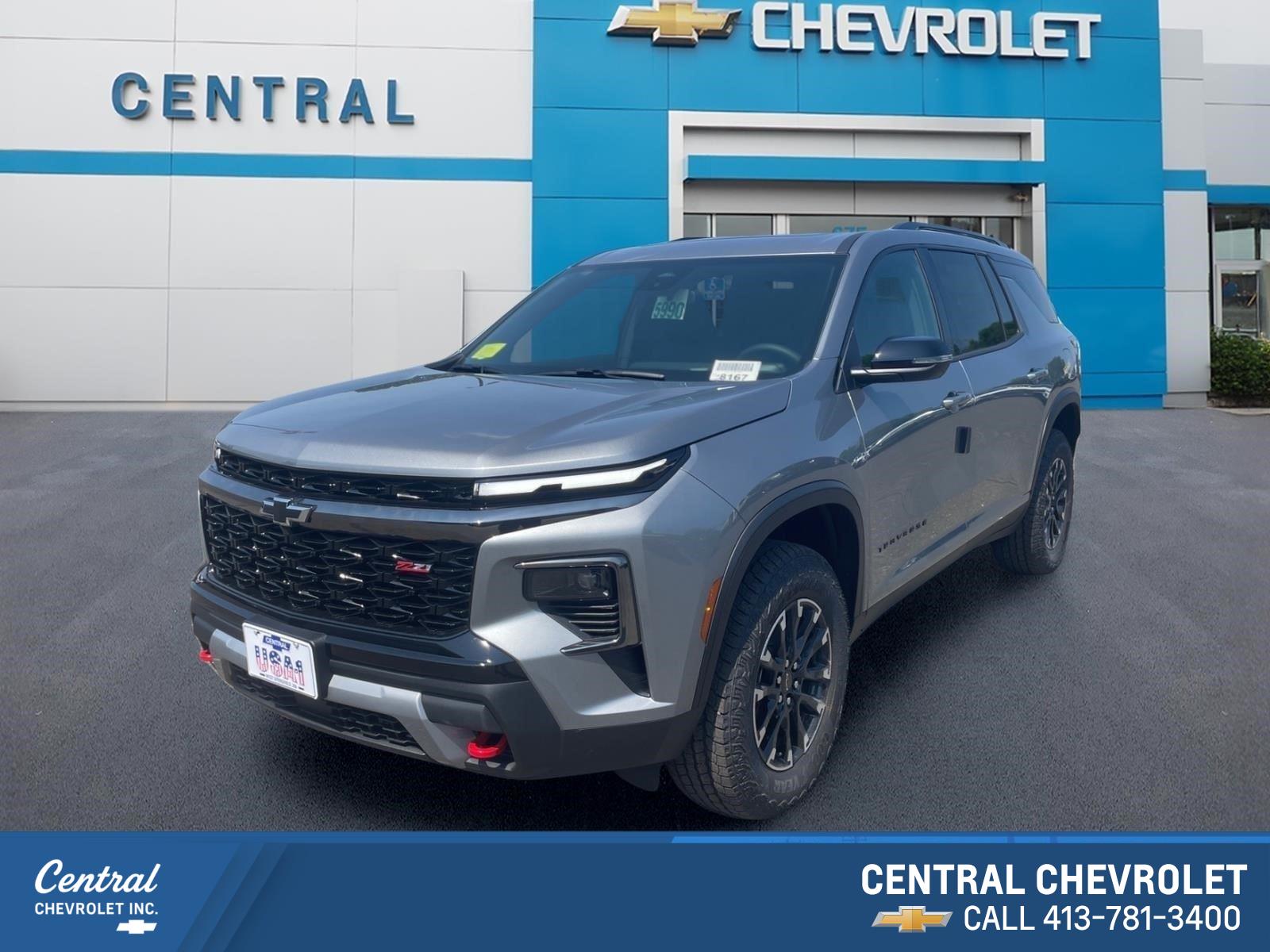 Sterling Gray Metallic 2026 Chevrolet Traverse SUV / Crossover Four-Wheel Drive Automatic