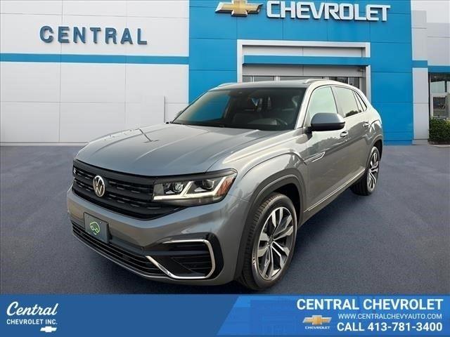 Platinum Gray Metallic 2020 Volkswagen Atlas Cross Sport SUV / Crossover All-Wheel Drive Automatic