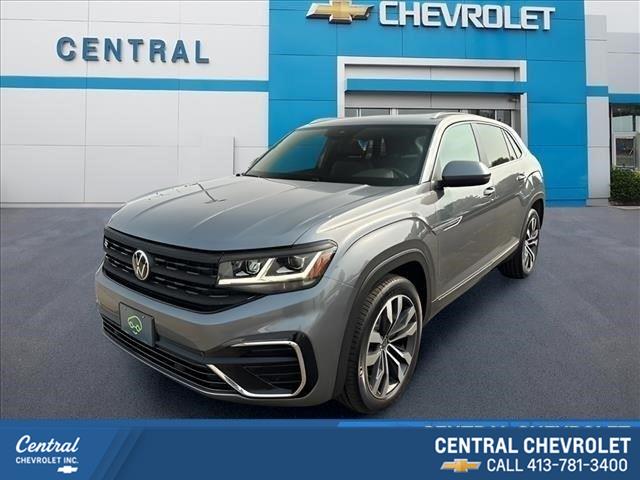 Platinum Gray Metallic 2020 Volkswagen Atlas Cross Sport SUV / Crossover All-Wheel Drive Automatic