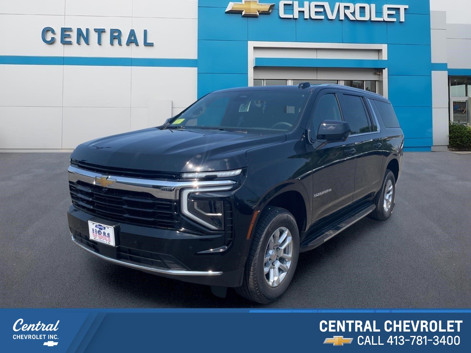 Black 2026 Chevrolet Suburban SUV / Crossover Four-Wheel Drive Automatic