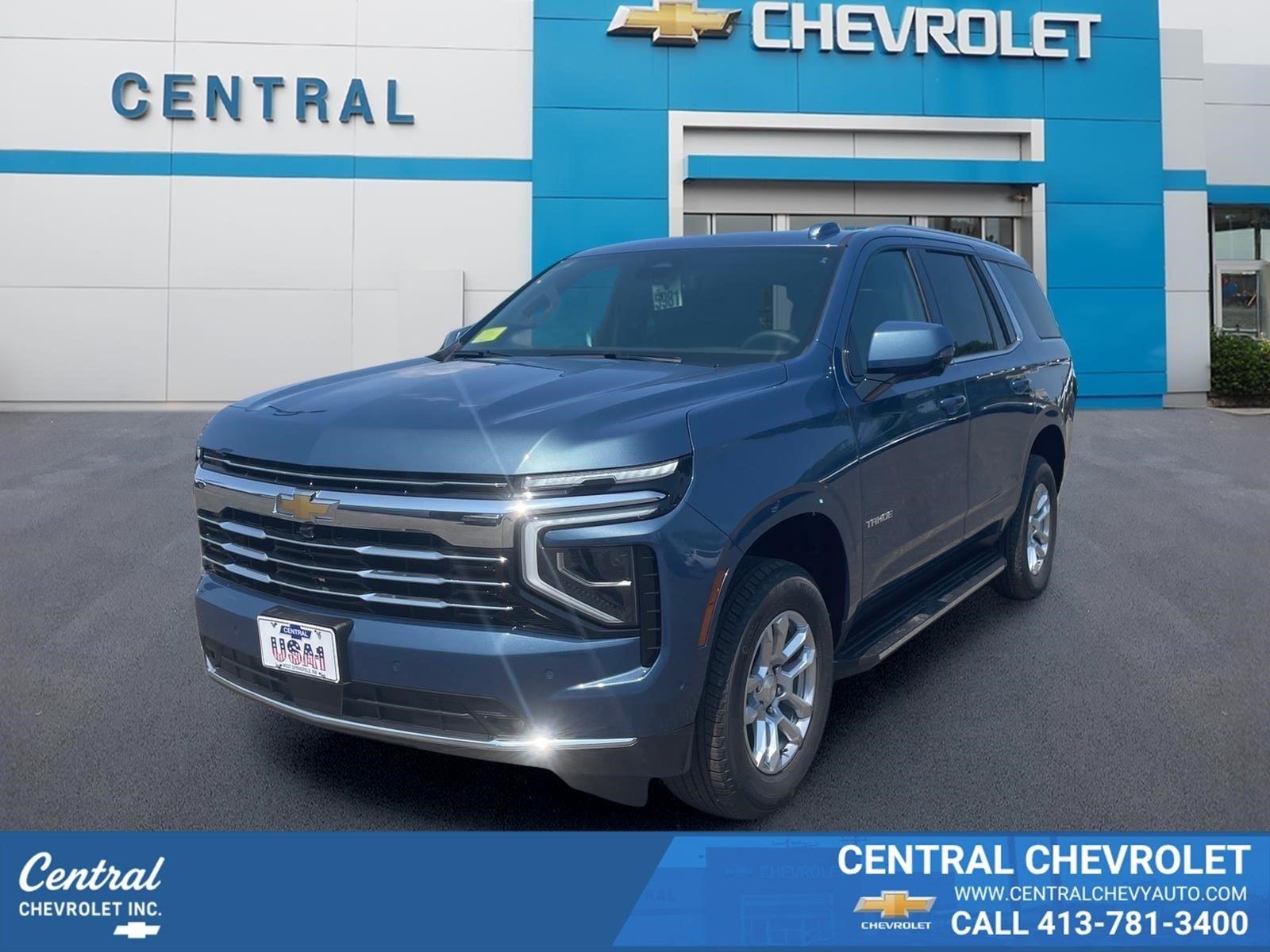 Lakeshore Blue Metallic 2026 Chevrolet Tahoe SUV / Crossover Four-Wheel Drive Automatic